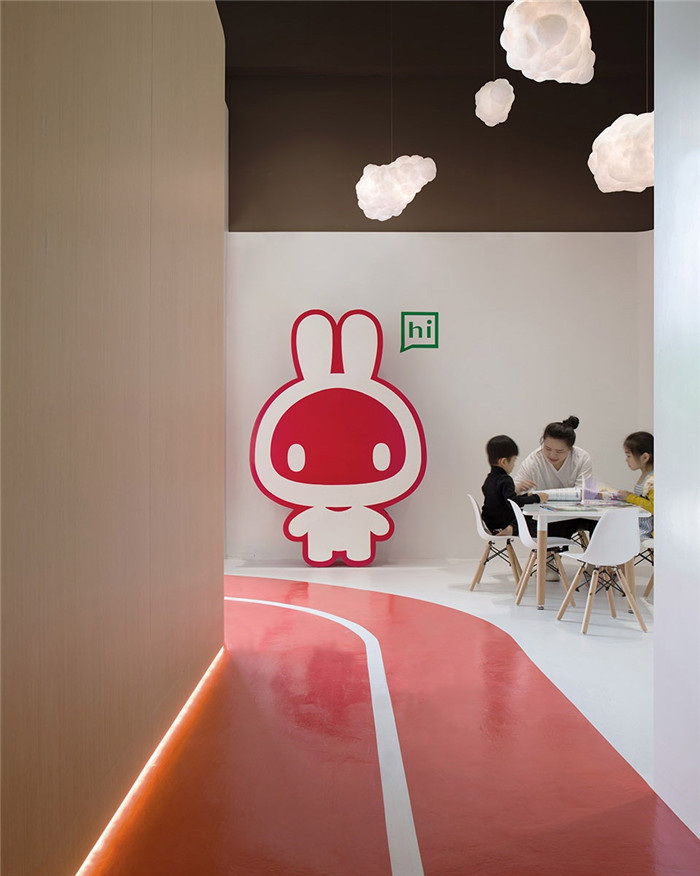 知名幼少兒語言培訓  西柚兔少兒英語教育機構裝修實景圖