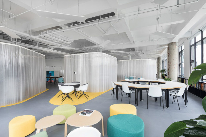 開放動態的X-workingspace創意辦公空間設計方案