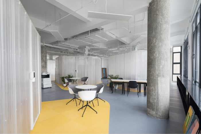開放動態的X-workingspace創意辦公空間設計方案
