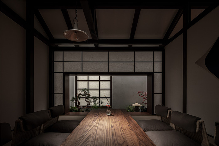 鄭州茶室裝修公司推薦東方禪意茶室裝修設(shè)計方案